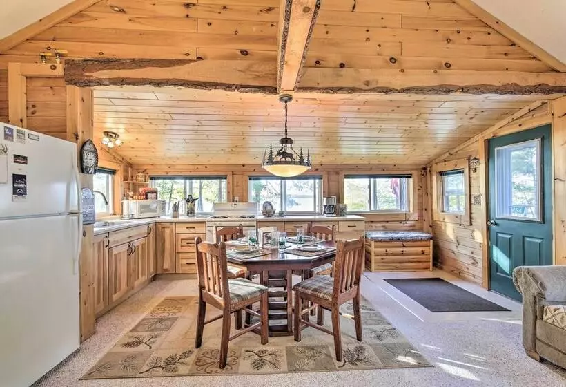 Quiet Lakefront Conover Cabin Near Atv Trails