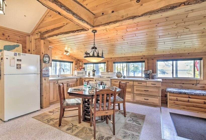 Quiet Lakefront Conover Cabin Near Atv Trails