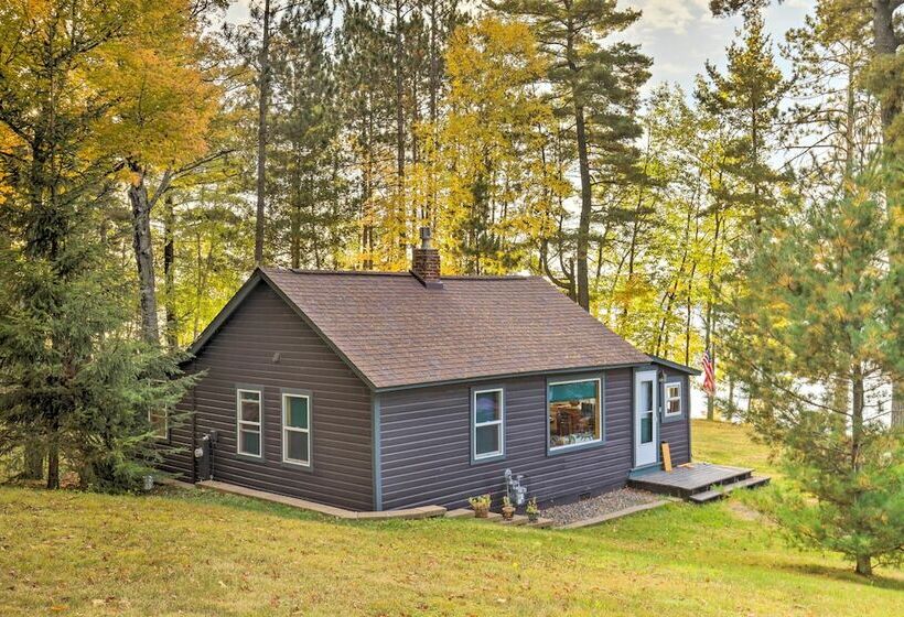 Quiet Lakefront Conover Cabin Near Atv Trails