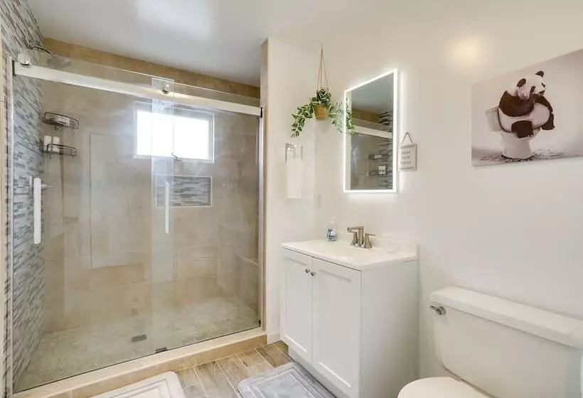 Riverfront Elkhart Rental: Deck & Ping Pong Table!