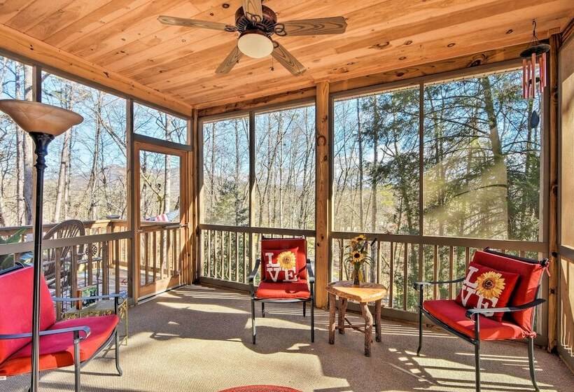 Hayesville Bungalow W/ Porch & Forest Views!
