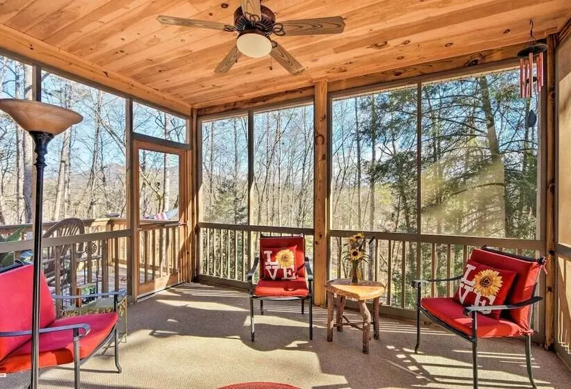 Hayesville Bungalow W/ Porch & Forest Views!