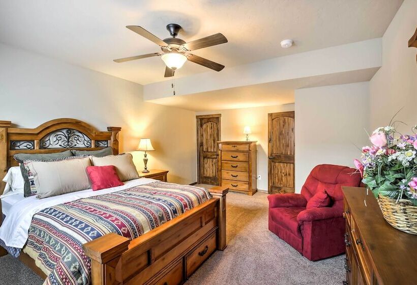 Patio, Fire Pit, & Ski Mountain View: Granby Home