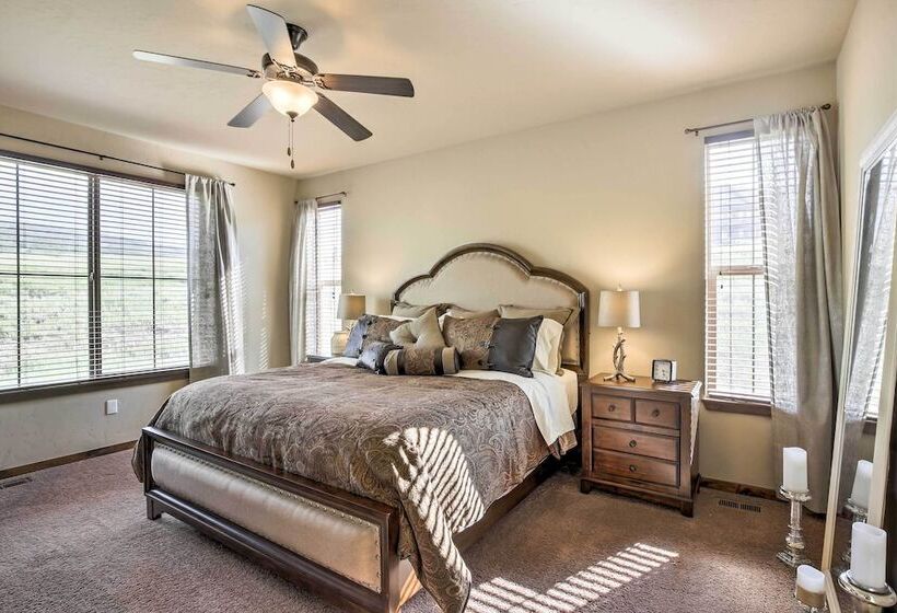 Patio, Fire Pit, & Ski Mountain View: Granby Home