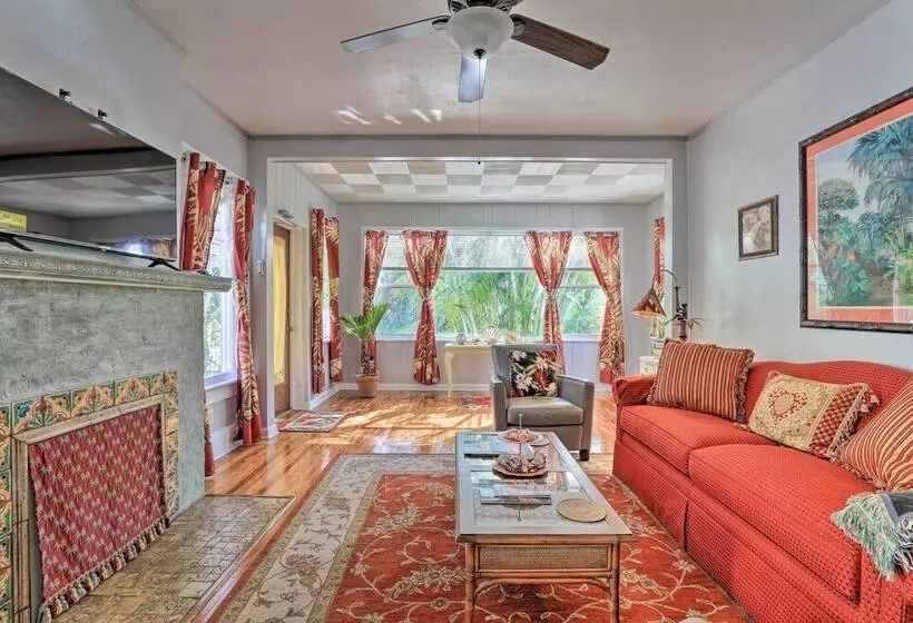 Historic Bradenton Cottage ~ 1 Mi To Downtown