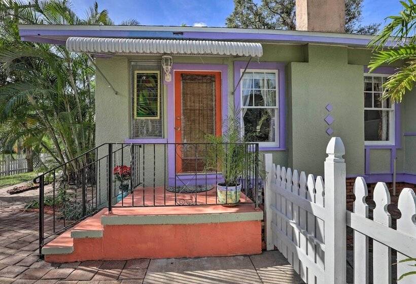 Historic Bradenton Cottage ~ 1 Mi To Downtown
