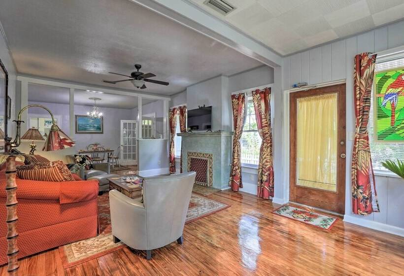 Historic Bradenton Cottage ~ 1 Mi To Downtown