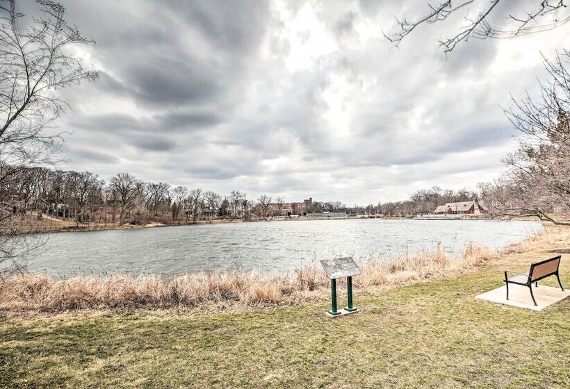 Home W/ Office + Yard: 25 Mi To Downtown Chicago!