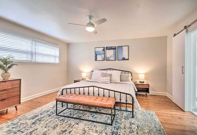 Home W/ Office + Yard: 25 Mi To Downtown Chicago!