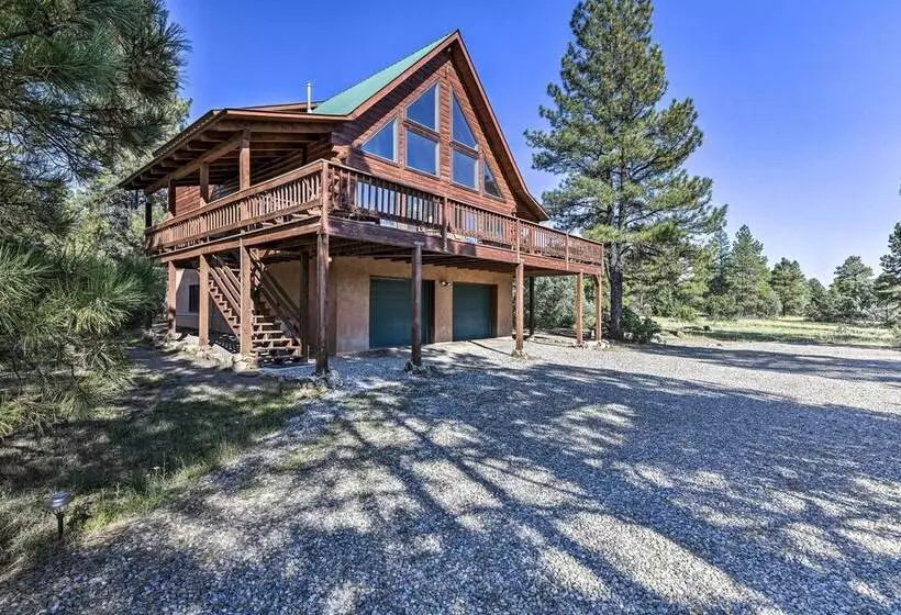 Lazy Beaver Lodge Pagosa Cabin W/ Deck, Fire Pit