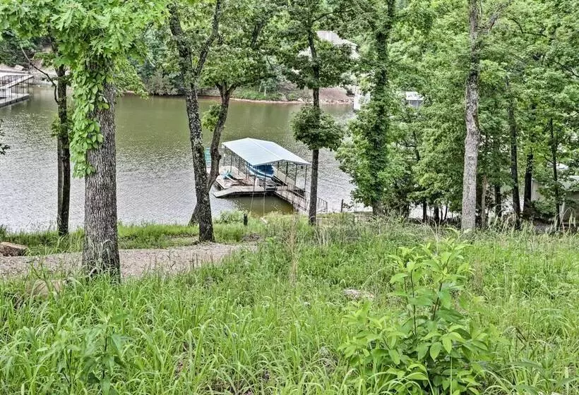 Boat Dock & Kayaks: Luxury Lake Of The Ozarks Home