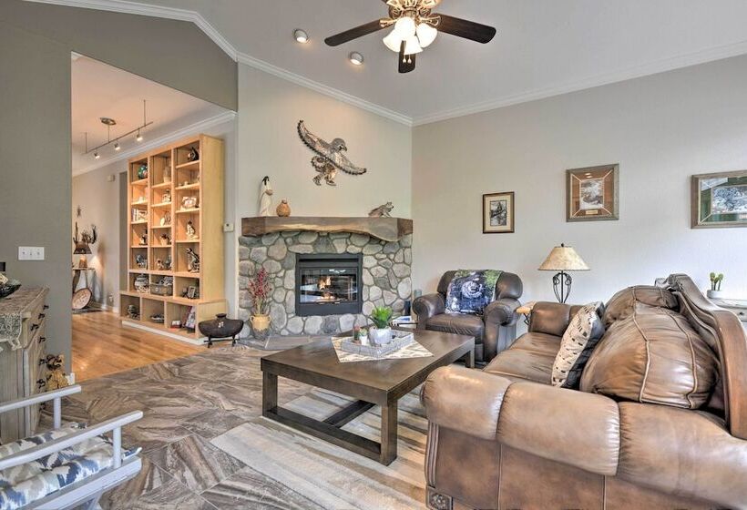 Modern Dalton Ranch Golf Club Home W/ Mtn View