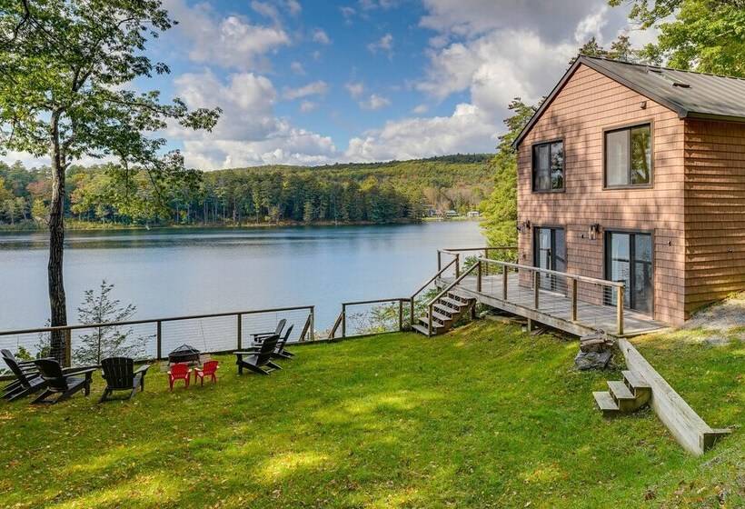 Orwell Cabin On Sunrise Lake W/ Private Dock & Bbq