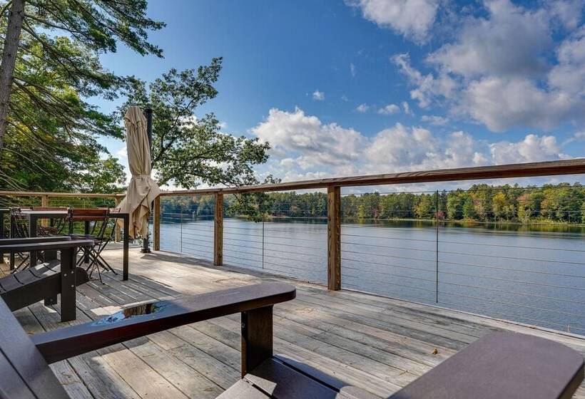 Orwell Cabin On Sunrise Lake W/ Private Dock & Bbq