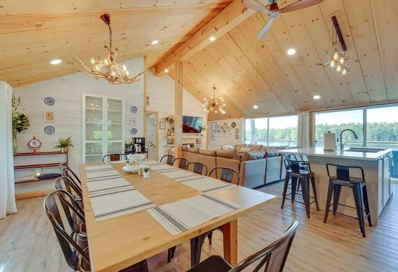 Orwell Cabin On Sunrise Lake W/ Private Dock & Bbq