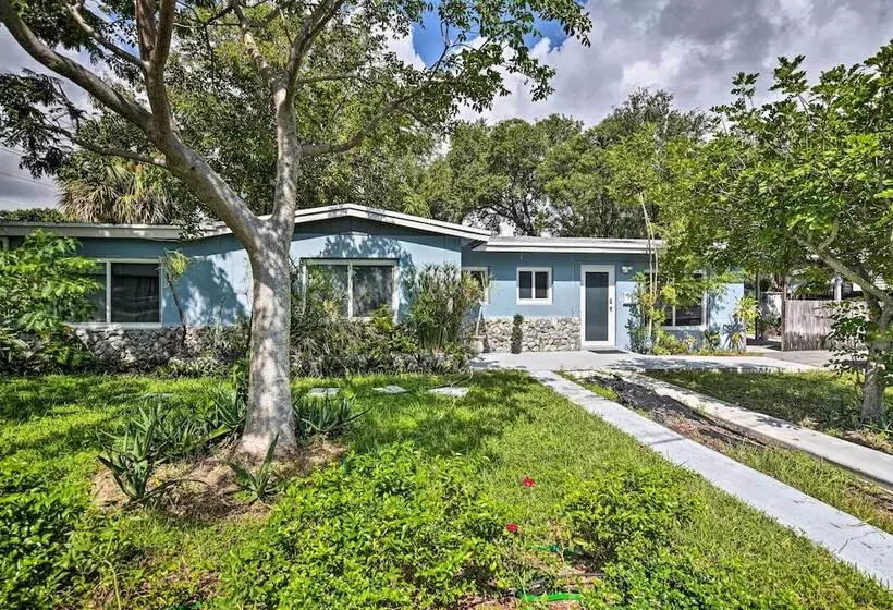 Shady & Eclectic Fort Lauderdale Dwelling W/ Yard!