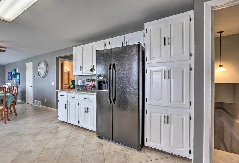 2 Private Decks: Lake View Osage Beach Home