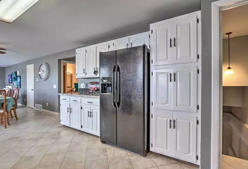 2 Private Decks: Lake View Osage Beach Home