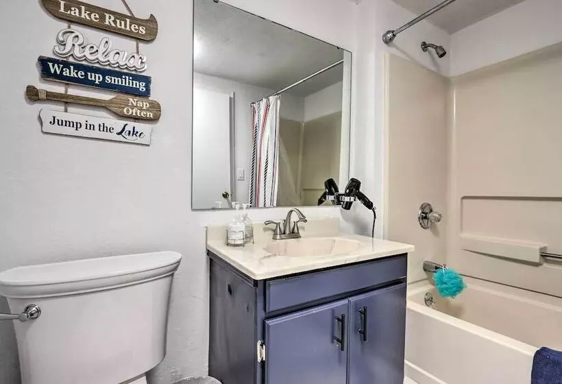 2 Private Decks: Lake View Osage Beach Home