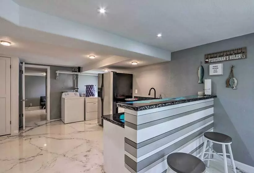 2 Private Decks: Lake View Osage Beach Home