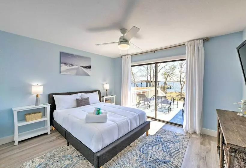 Updated Waterfront Escape W/ Dock & Fire Pit