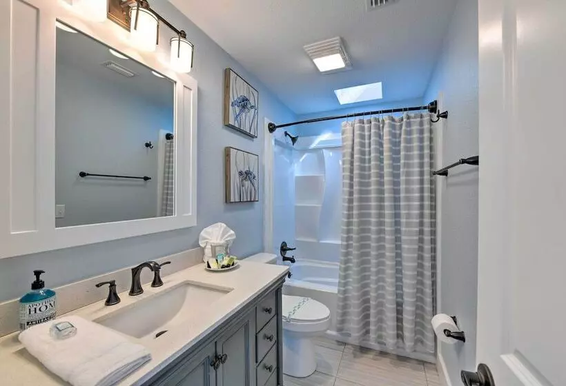 Updated Waterfront Escape W/ Dock & Fire Pit