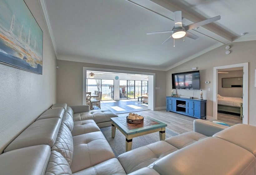 Updated Waterfront Escape W/ Dock & Fire Pit