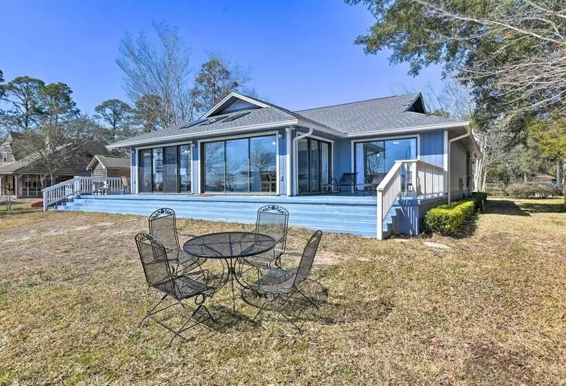 Updated Waterfront Escape W/ Dock & Fire Pit