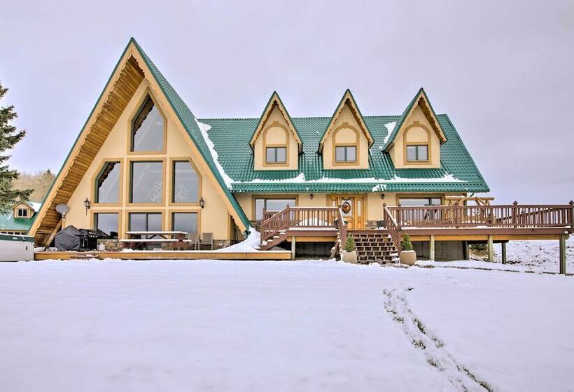 A Frame Home W/ Breathtaking Views & Hot Tub!