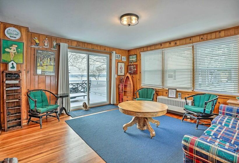 Auburn Home + Fire Pit, Steps To Owasco Lake!