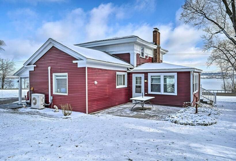Auburn Home + Fire Pit, Steps To Owasco Lake!