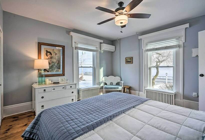 Auburn Home + Fire Pit, Steps To Owasco Lake!