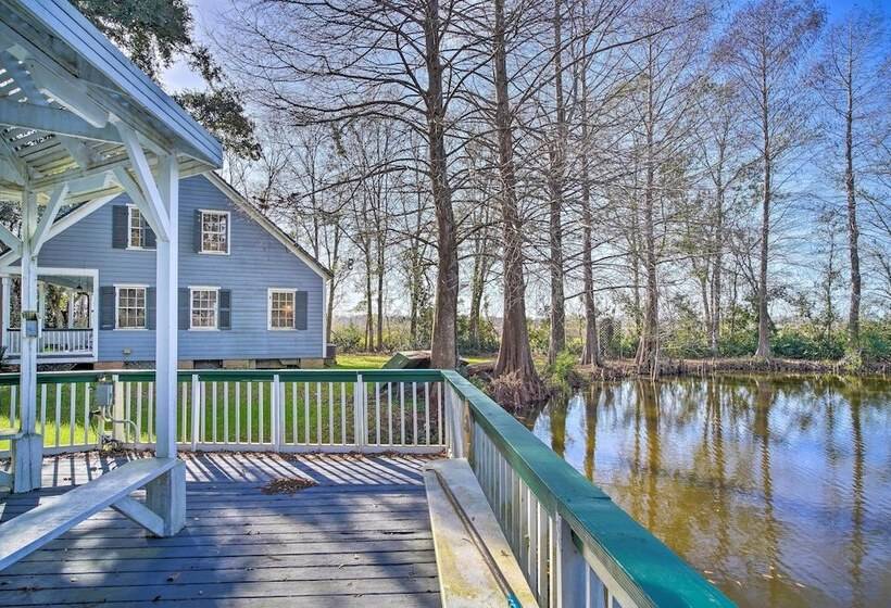 Tranquil Bayou Country Home W/ Pond: 8 Mi To Houma