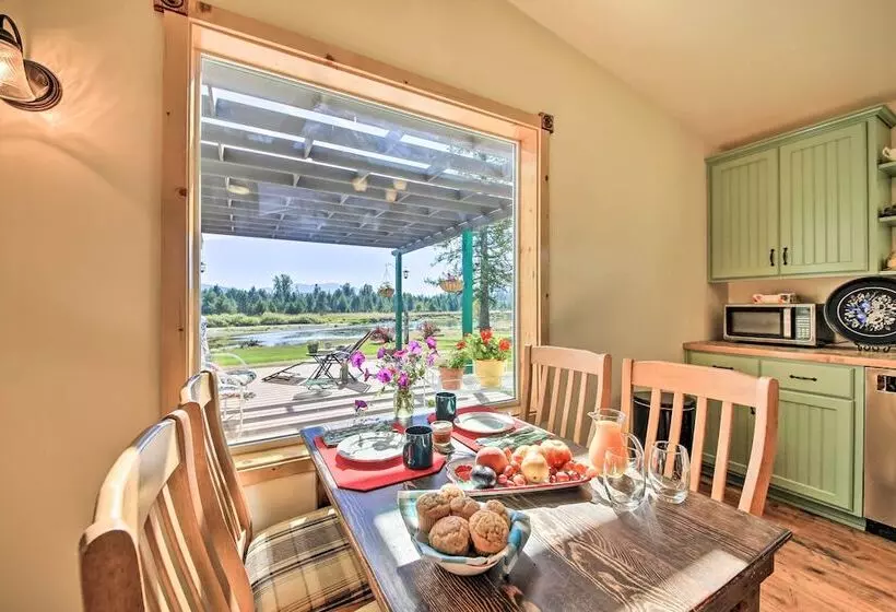 Family Home W/ Stunning River & Mountain View