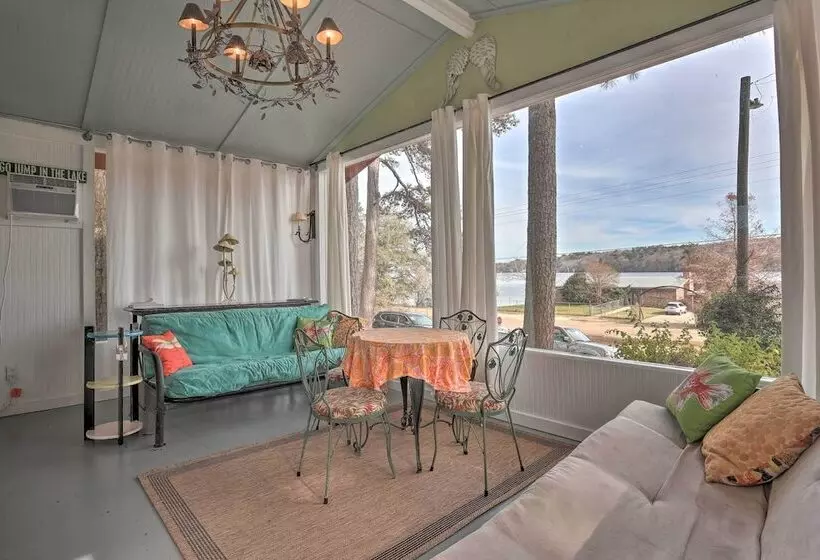 Lakeside Pleasure Island Cabin W/ Deck & Gas Grill