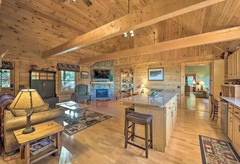 Mountain View Blue Ridge Hideaway W/ Fire Pit