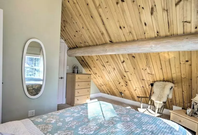 Secluded Log Cabin W/ Game Room & Forest Views