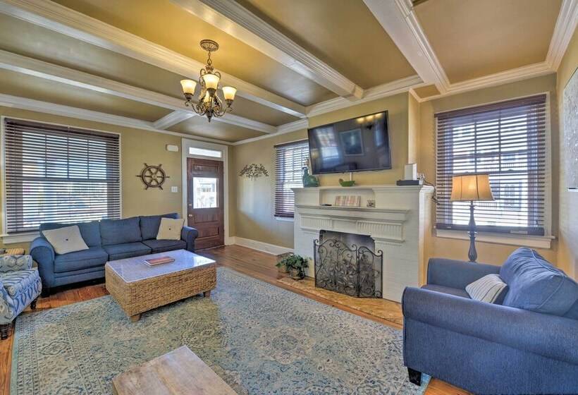 Striking Cape May Getaway, Steps From The Beach!