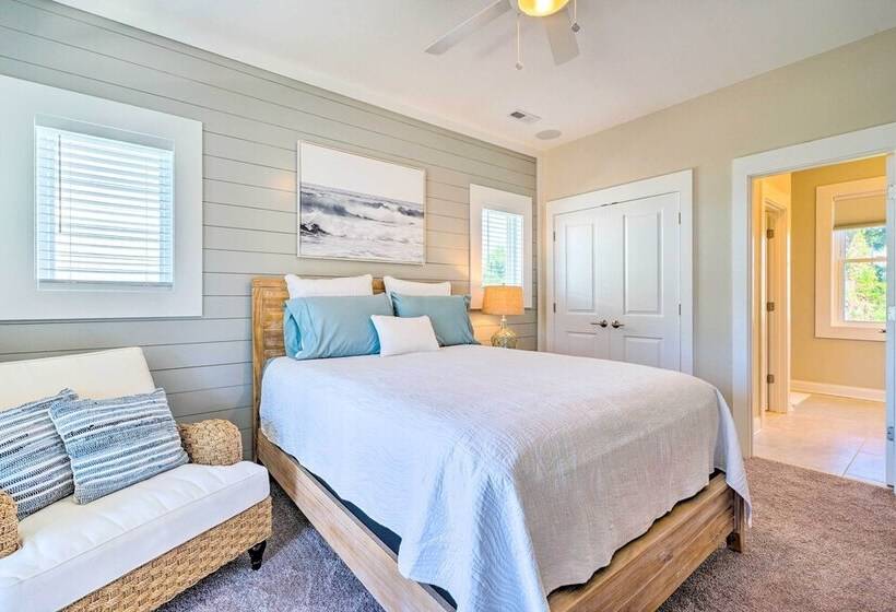 Surf City House ~ 400 Ft Walk To Beach W/ Decks!