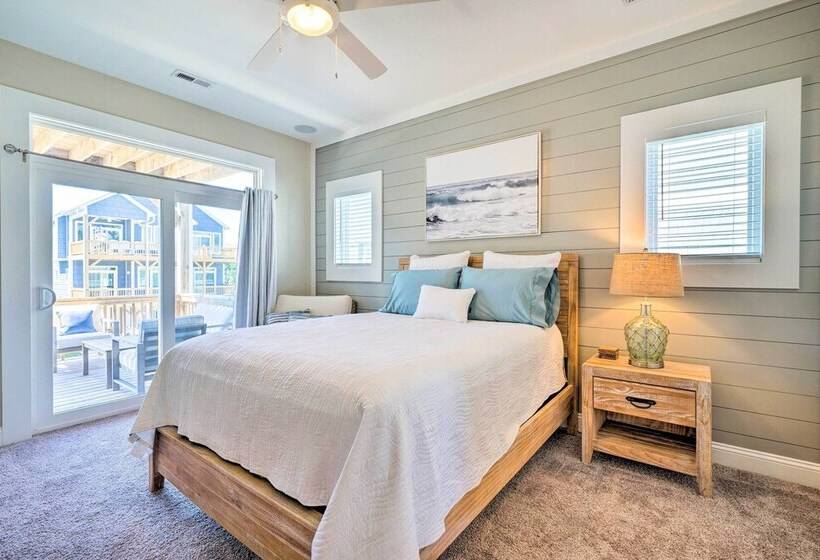 Surf City House ~ 400 Ft Walk To Beach W/ Decks!