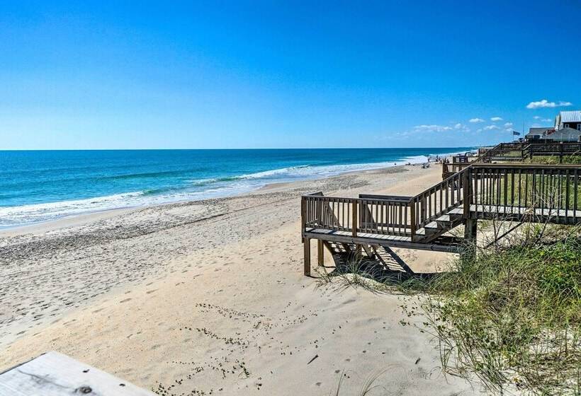 Surf City House ~ 400 Ft Walk To Beach W/ Decks!