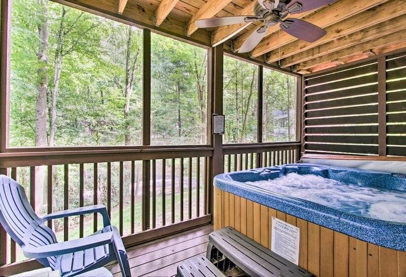 A Frame Cabin W/ Hot Tub < 1 Mi To Ober Gatlinburg