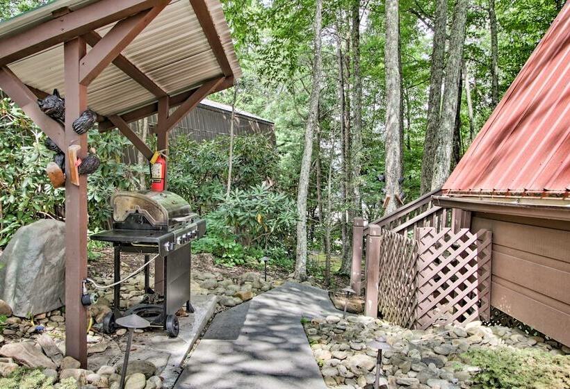 A Frame Cabin W/ Hot Tub < 1 Mi To Ober Gatlinburg