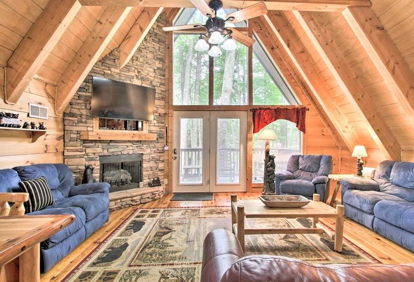 A Frame Cabin W/ Hot Tub < 1 Mi To Ober Gatlinburg