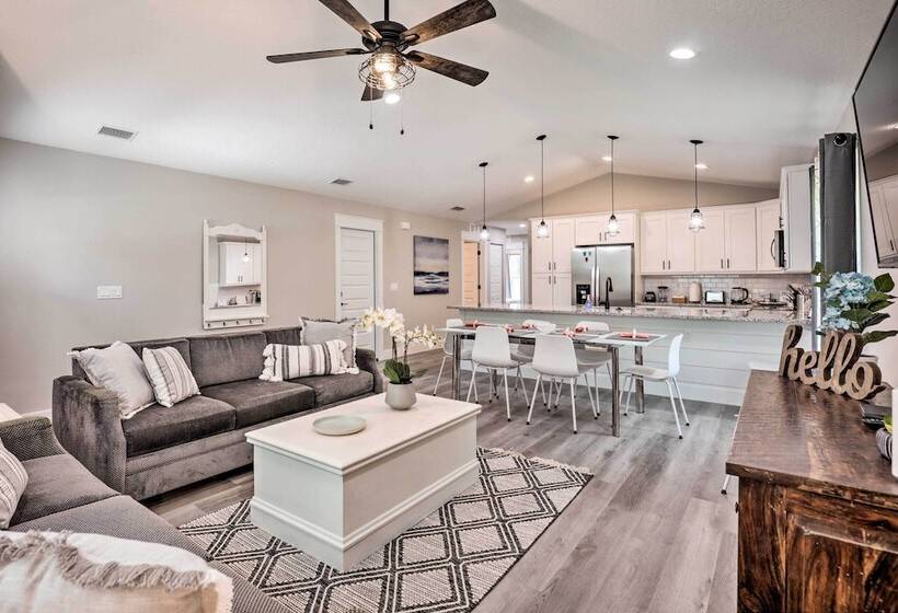 Brand New St Augustine Home   5 Mi To Beach!