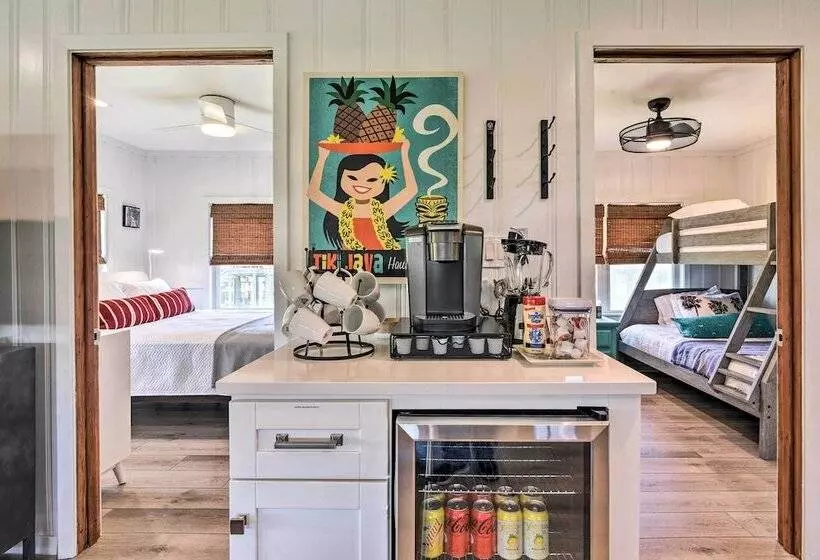 Breezy Surfside Beach Home W/ Deck: Walk To Beach