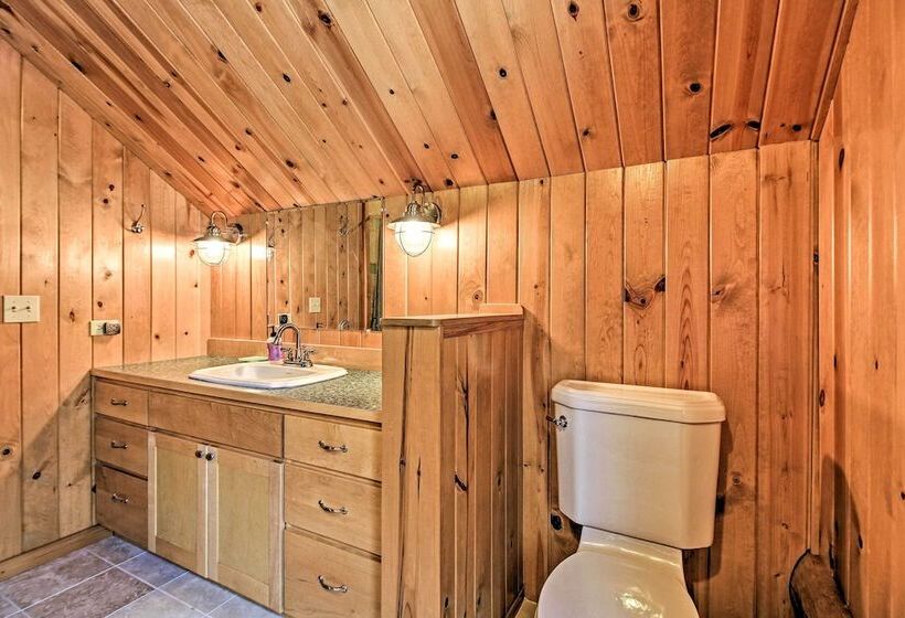 Lakefront Log Cabin W/dock ~9 Mi To Lutsen Mtn