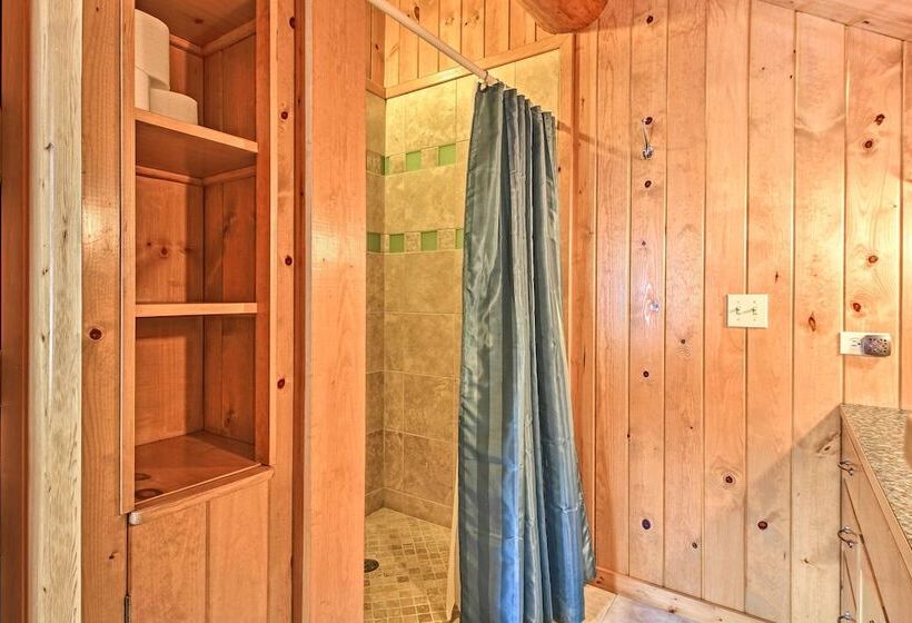 Lakefront Log Cabin W/dock ~9 Mi To Lutsen Mtn