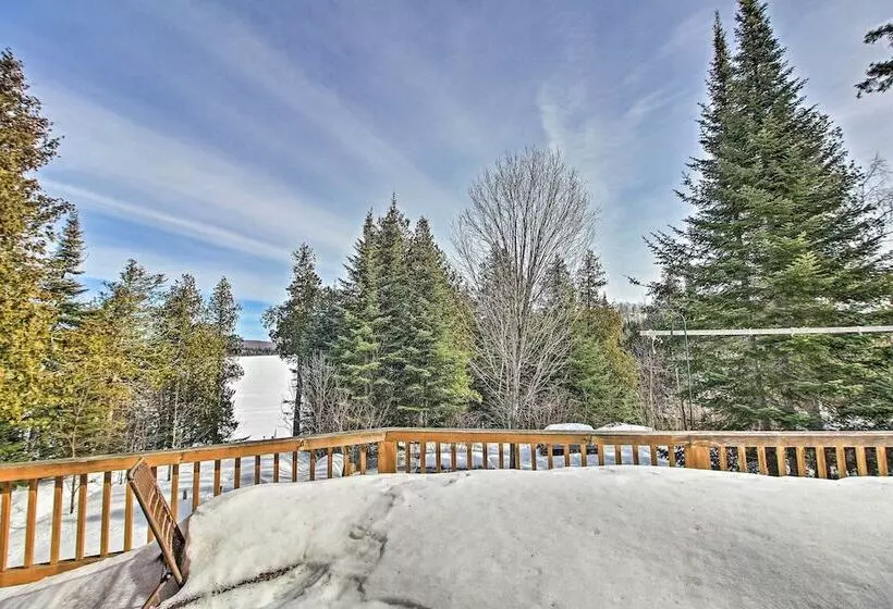 Lakefront Log Cabin W/dock ~9 Mi To Lutsen Mtn