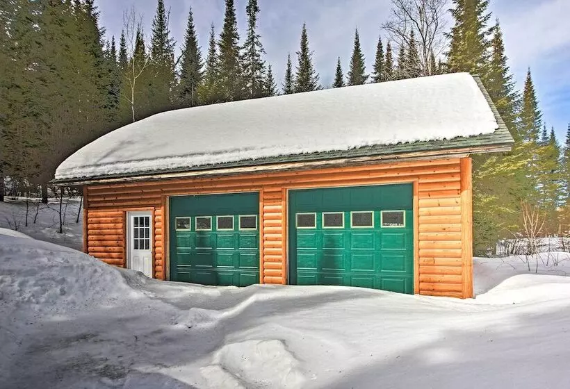 Lakefront Log Cabin W/dock ~9 Mi To Lutsen Mtn